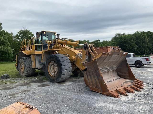 CAT 988G Naudoti ratiniai krautuvai