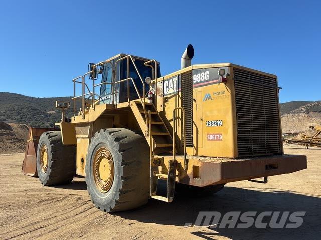 CAT 988G Naudoti ratiniai krautuvai