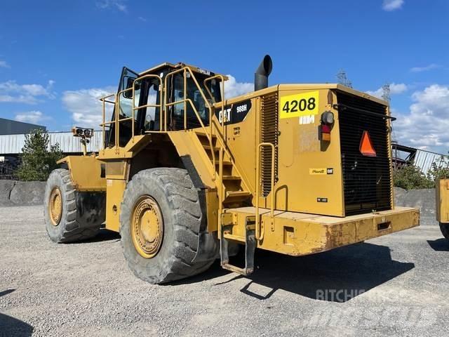 CAT 988H Naudoti ratiniai krautuvai