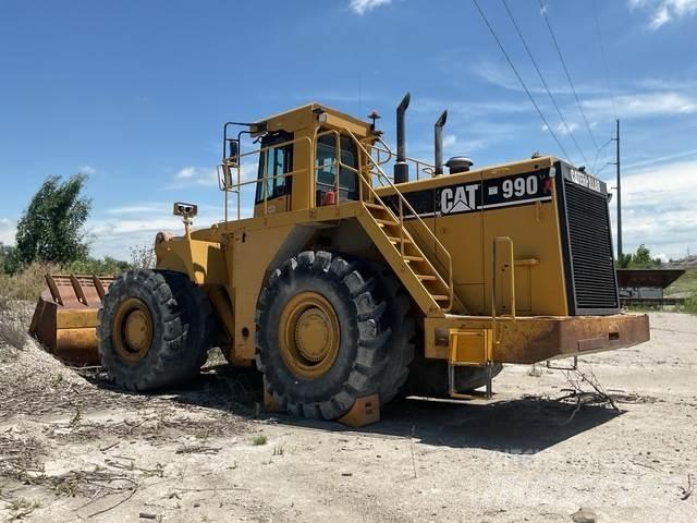 CAT 990 Naudoti ratiniai krautuvai