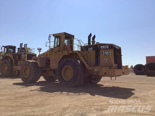 CAT 992G Naudoti ratiniai krautuvai