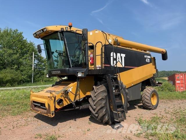 CAT Lexion 470 Derliaus nuėmimo kombainai