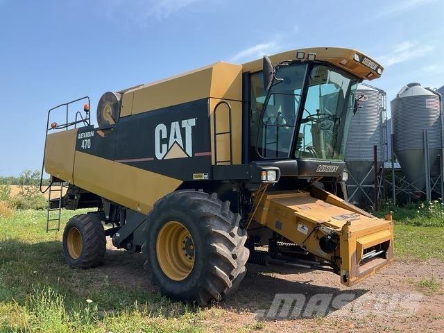 CAT Lexion 470 Derliaus nuėmimo kombainai