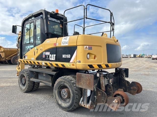 CAT M316D Ratiniai ekskavatoriai