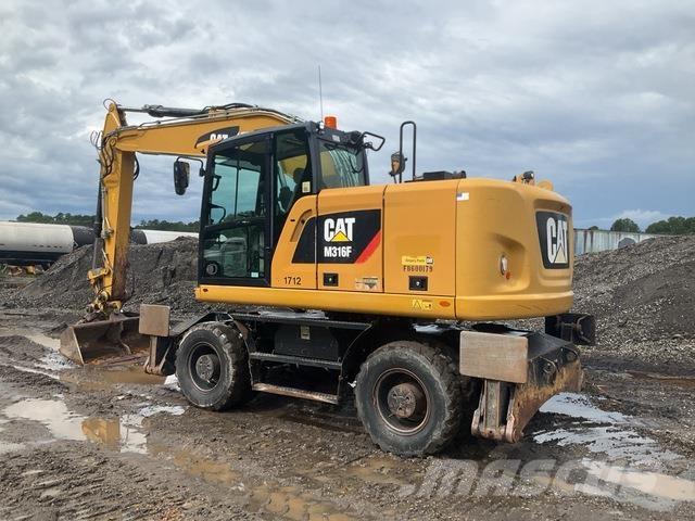 CAT M316F Ratiniai ekskavatoriai