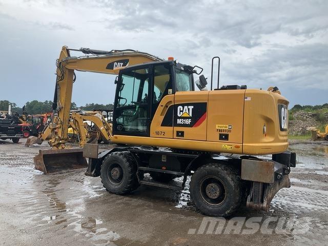 CAT M316F Ratiniai ekskavatoriai