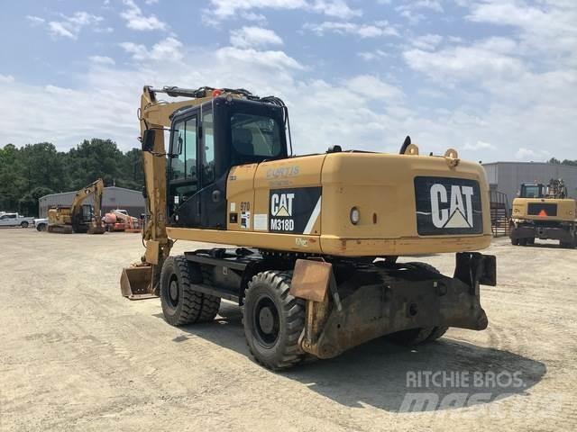 CAT M318D Ratiniai ekskavatoriai