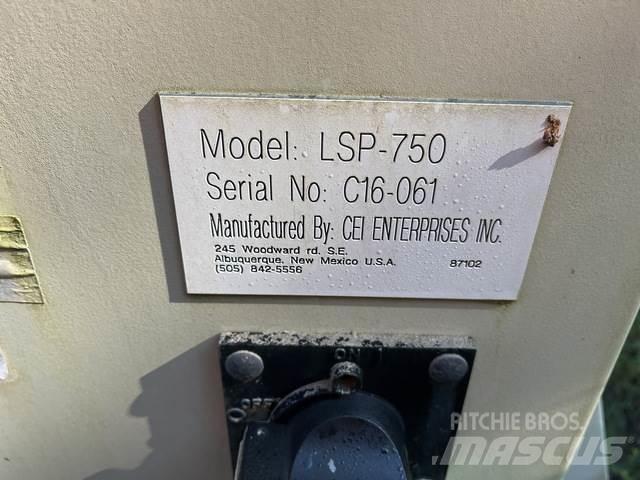  CEI LSP-750 Asfalto maišymo technika