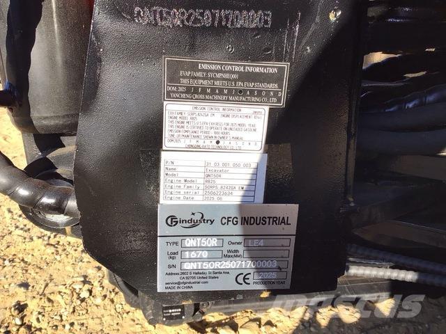 CFG QNT50R Vikšriniai ekskavatoriai