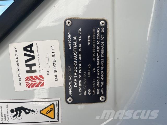 DAF CF85.460 Kombinuotos paskirties / vakuuminiai sunkvežimiai