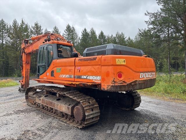 Doosan DX420LC Vikšriniai ekskavatoriai