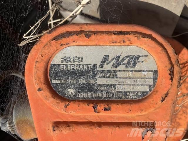  Elephant Pakabinami ir ožiniai kranai