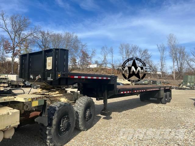  Folding Neck Žemo iškrovimo puspriekabės