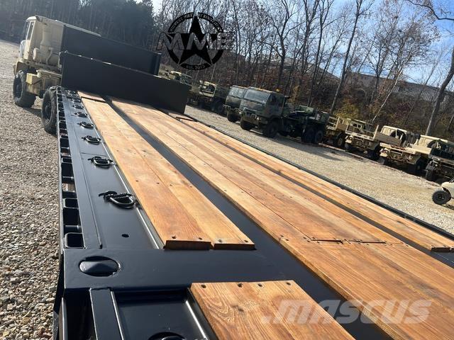  Folding Neck Žemo iškrovimo puspriekabės