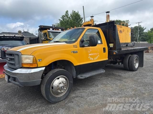 Ford F-450 Platformos/ Pakrovimas iš šono