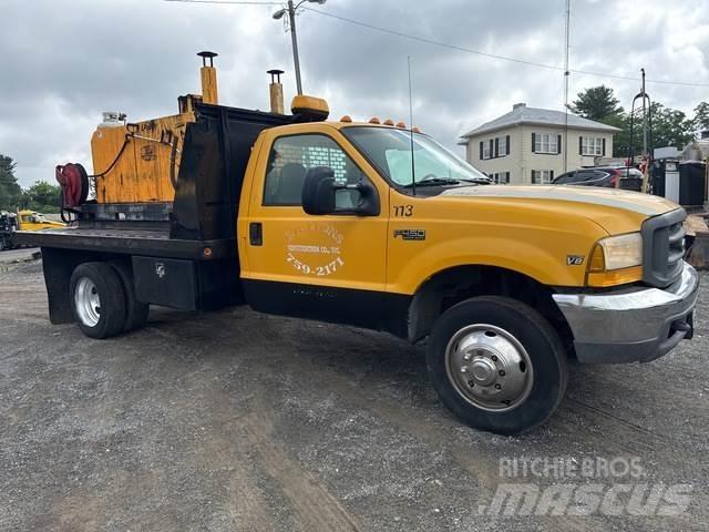 Ford F-450 Platformos/ Pakrovimas iš šono
