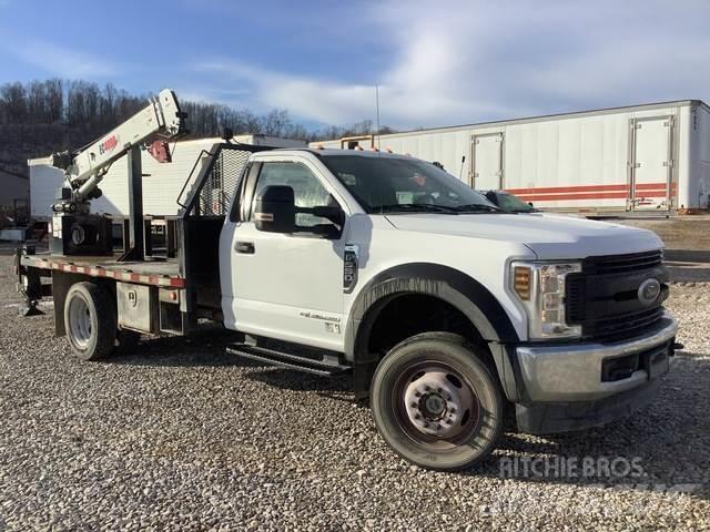 Ford F-550 Platformos/ Pakrovimas iš šono