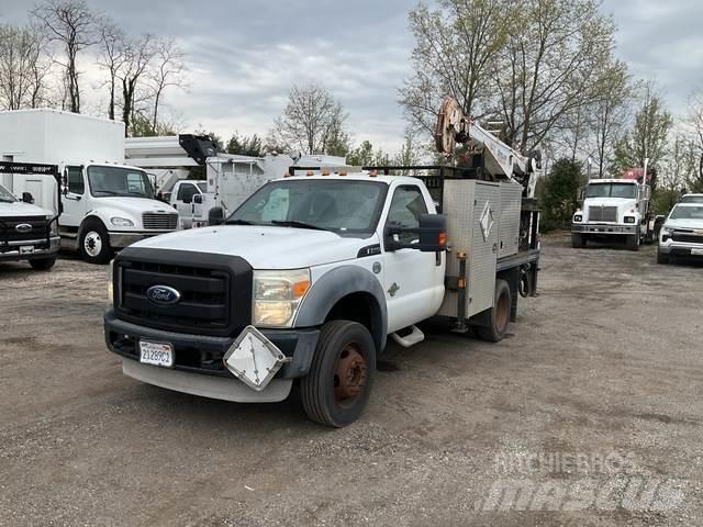 Ford F-550 Platformos/ Pakrovimas iš šono