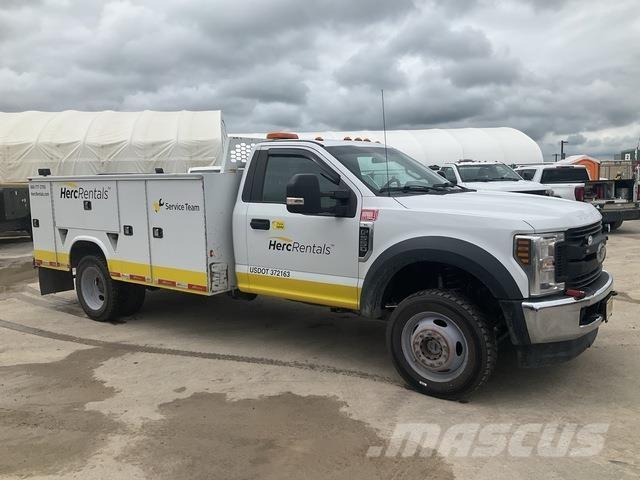 Ford F-550 Automobilinės cisternos