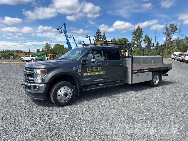 Ford F-550 Platformos/ Pakrovimas iš šono