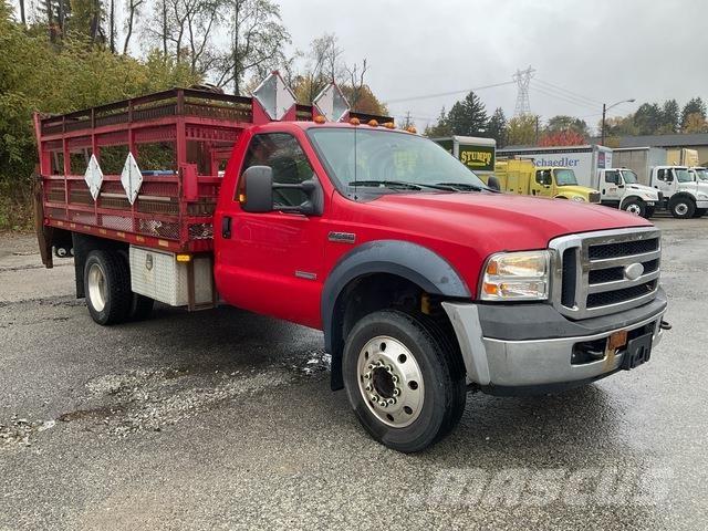 Ford F-550 Platformos/ Pakrovimas iš šono