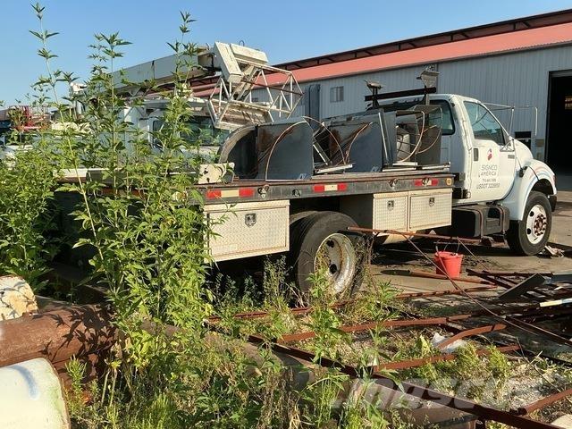 Ford F-650 Platformos/ Pakrovimas iš šono