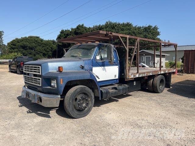 Ford F-700 Platformos/ Pakrovimas iš šono