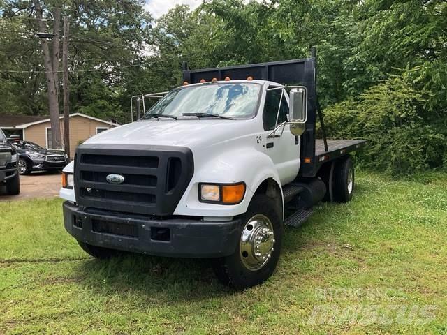Ford F-750 Platformos/ Pakrovimas iš šono