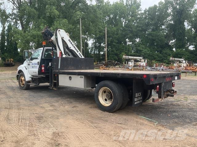 Ford F-750 Platformos/ Pakrovimas iš šono