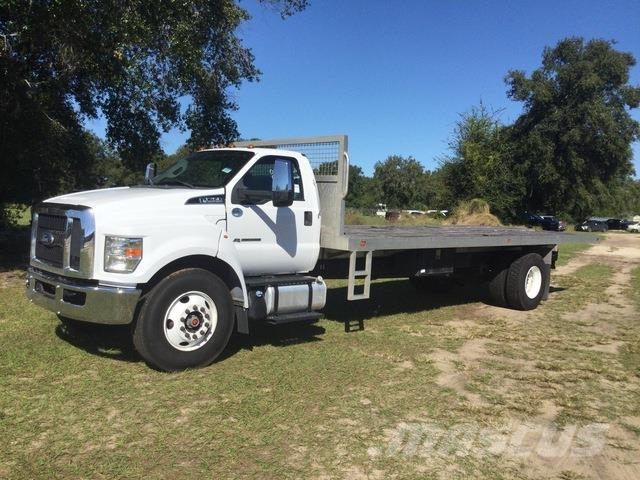 Ford F-750 Platformos/ Pakrovimas iš šono