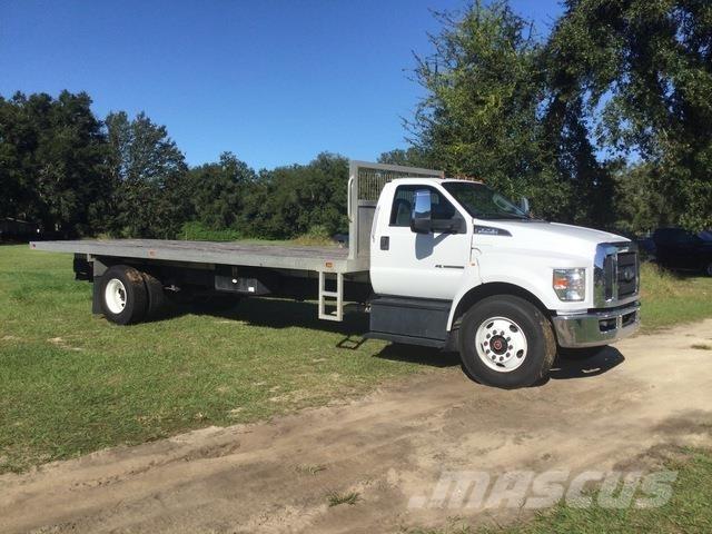 Ford F-750 Platformos/ Pakrovimas iš šono