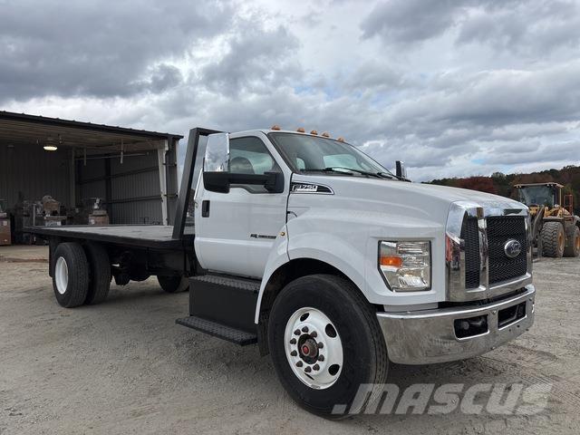 Ford F-750 Platformos/ Pakrovimas iš šono