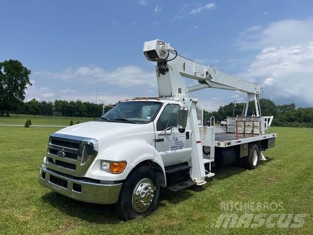 Ford F750 Platformos/ Pakrovimas iš šono