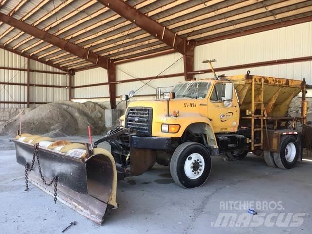 Ford F800 Sniego peiliai ir valytuvai