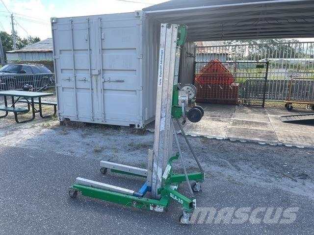 Genie SLA-10 Gervės, keltuvai ir medžiagų kėlimo įranga