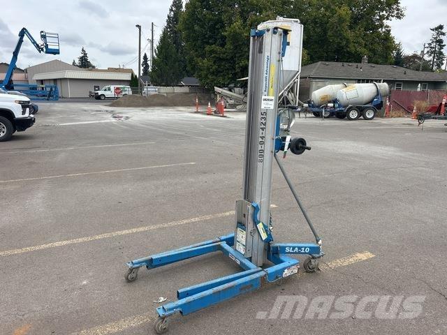 Genie SLA-10 Gervės, keltuvai ir medžiagų kėlimo įranga