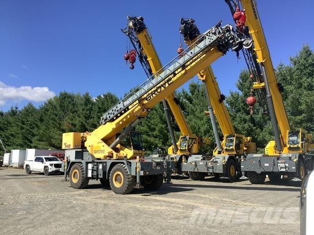 Grove RT540E Neapdoroto reljefo kranai