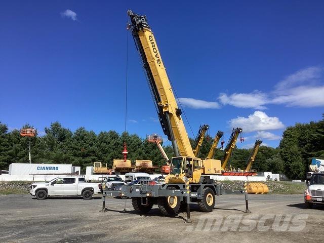 Grove RT540E Neapdoroto reljefo kranai