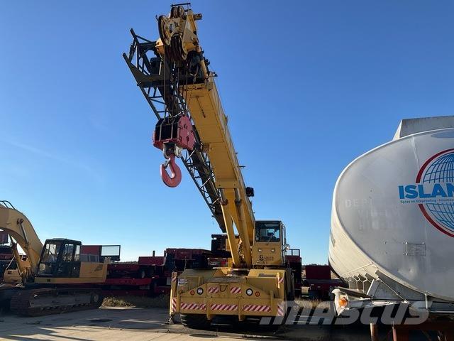 Grove RT760 Neapdoroto reljefo kranai