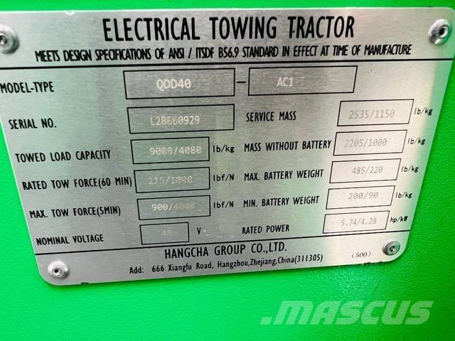 Hangcha QDD40 Statyba - Kita