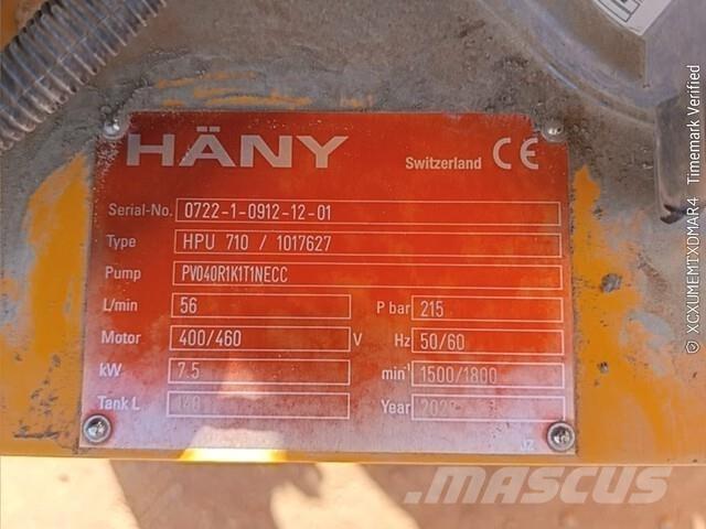  Hany HPU710 Priedai