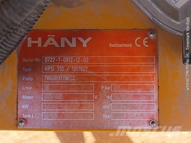  Hany HPU710 Priedai
