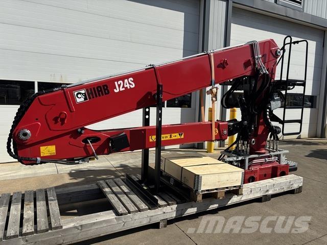 Hiab J24S 85 Neapdoroto reljefo kranai
