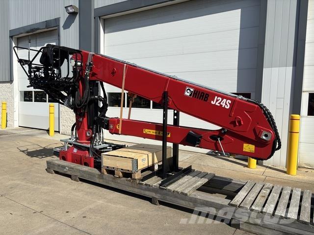 Hiab J24S 85 Neapdoroto reljefo kranai