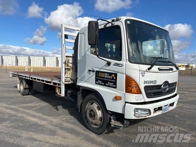Hino 6D1J Platformos/ Pakrovimas iš šono