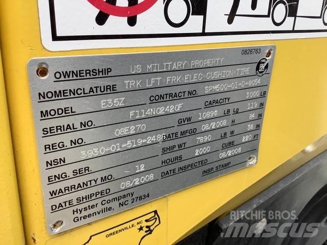 Hyster E35Z Elektriniai šakiniai krautuvai