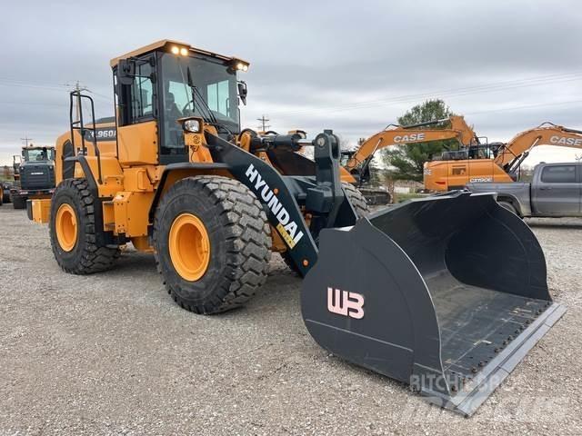 Hyundai HL960A Naudoti ratiniai krautuvai