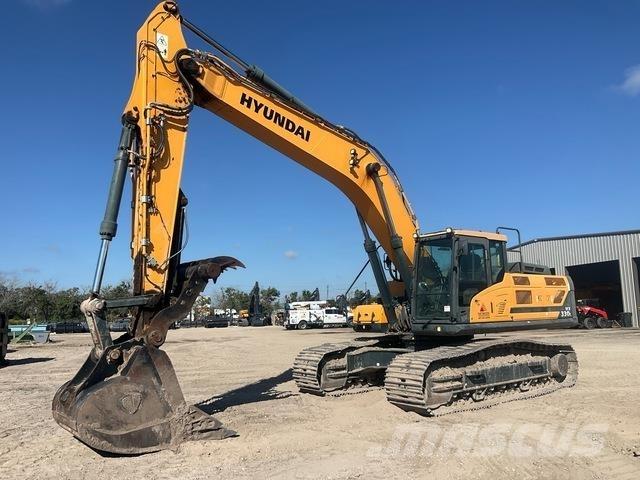 Hyundai HX330L Vikšriniai ekskavatoriai