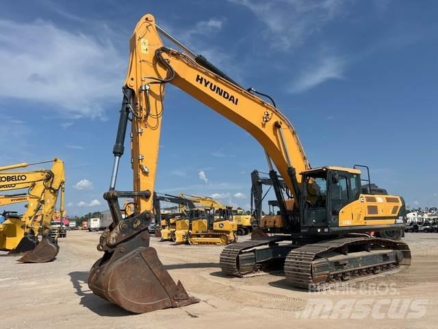 Hyundai HX380L Vikšriniai ekskavatoriai
