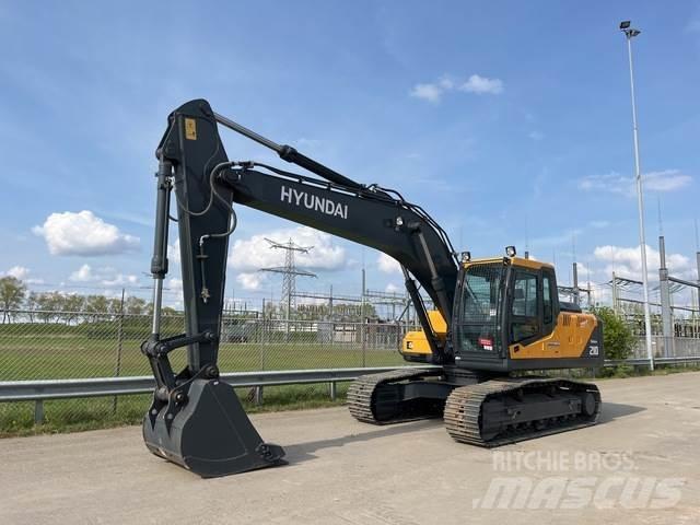 Hyundai R210 Vikšriniai ekskavatoriai